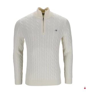 Twisted Pullover - Weiss