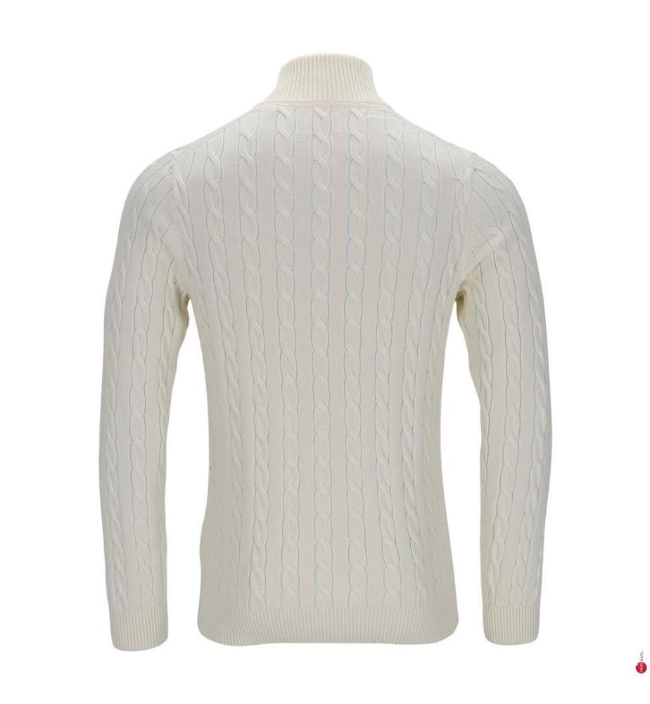Twisted Pullover - Weiss