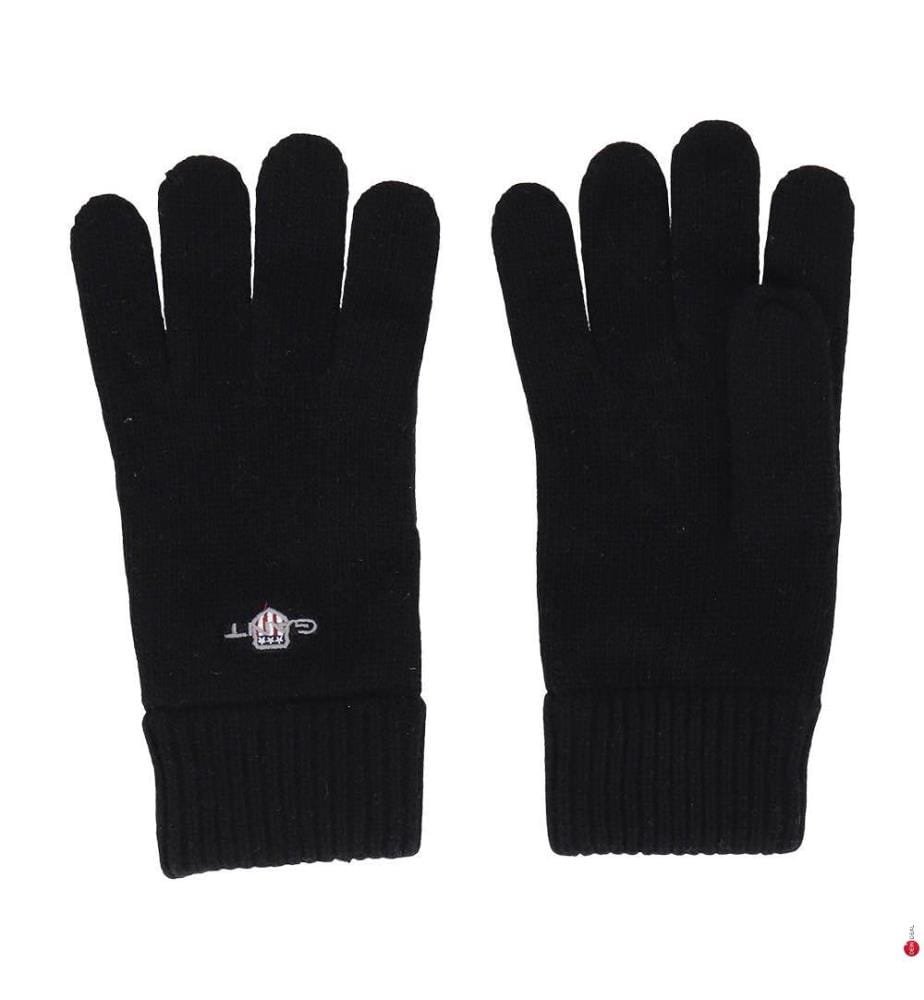Handschuhe aus Wolle - Schwarz