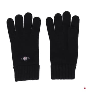 Handschuhe aus Wolle - Schwarz