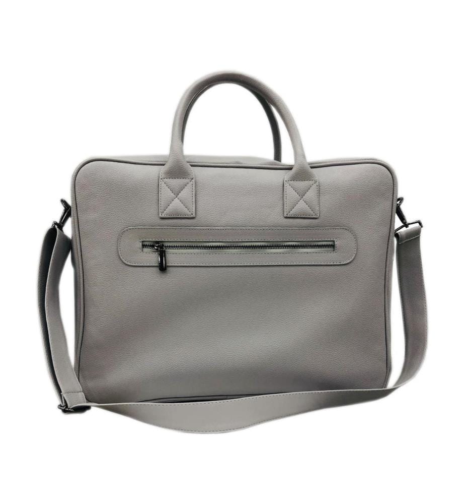 Mommy-Baby Hera Kunstleder-Tasche - Grau