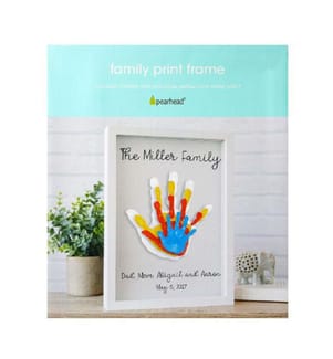 Handabdruckrahmen Familie