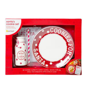 Set di biscotti di Babbo Natale