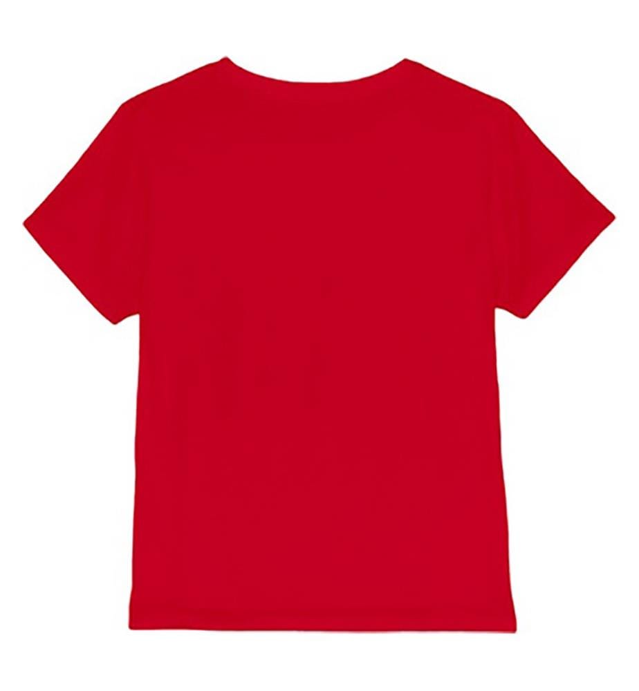 T Shirt Distressed Flash Logo/Jungen - Rot
