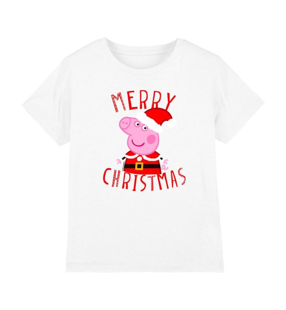 Hasbro/Peppa Merry Christmas T-Shirt - Weiss