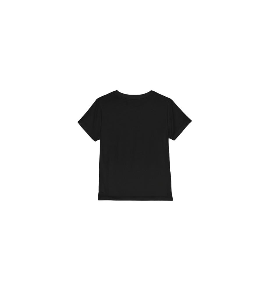 T-Shirt Stranger Things Sunset Logo - Schwarz