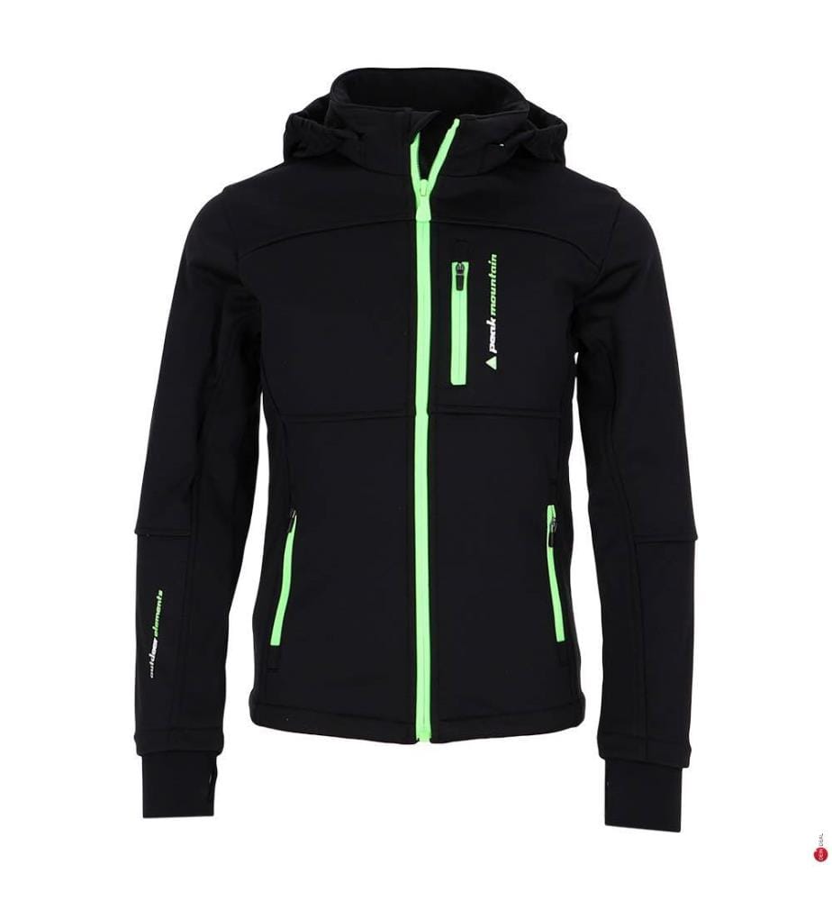Softshell Jacket - Black/Green