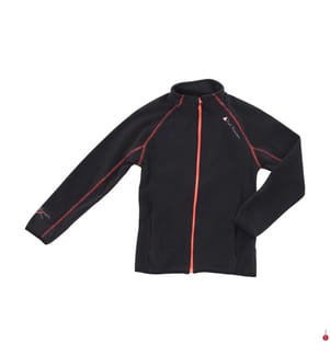 Jaquet Fleece Sweatshirt Gafone - Schwarz