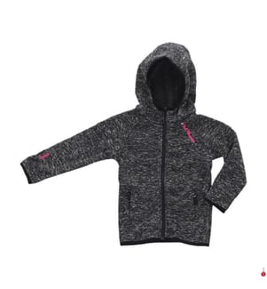 Jaquet Fleece-Sweatshirt Fatora - Schwarz