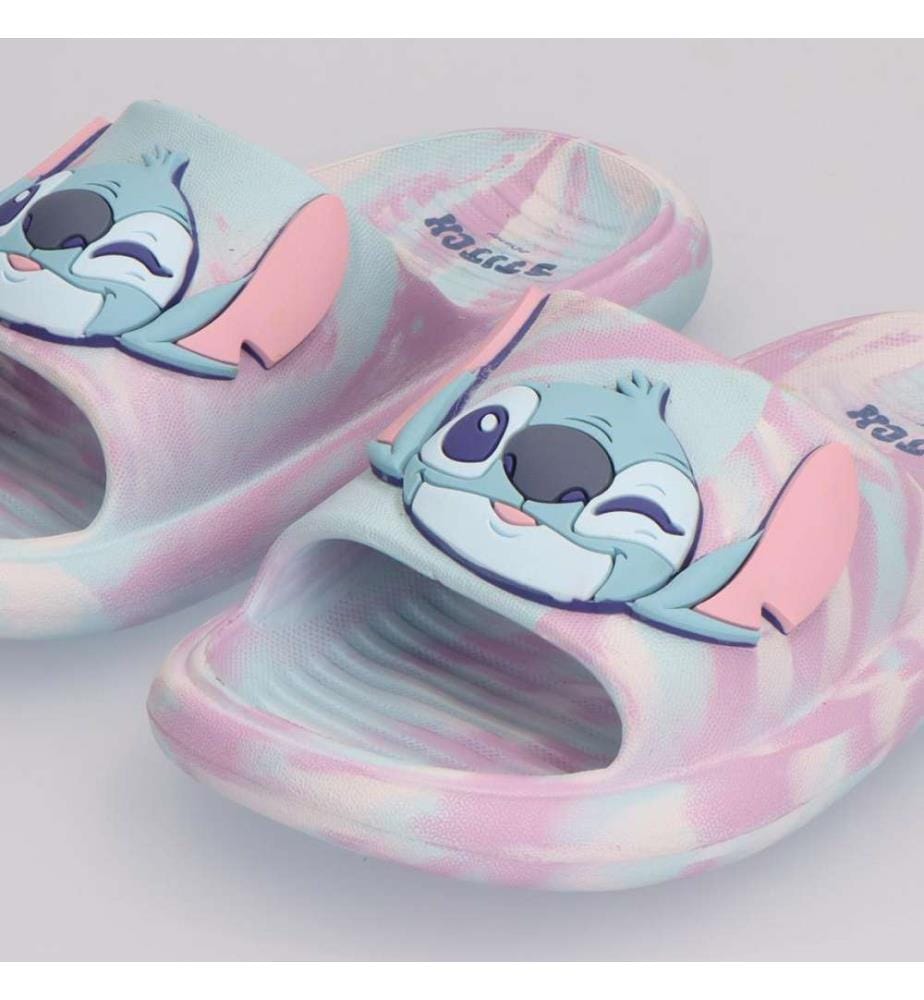 Piscine Eva Stitch Pantoletten - Mehrfarbig