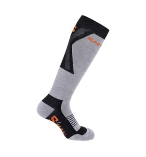 Calze da sci MAX JR - nero e grigio