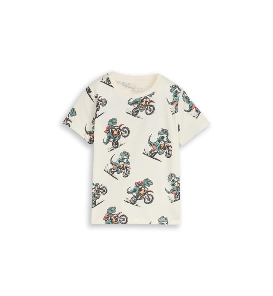 Integral Print T-Shirt - White