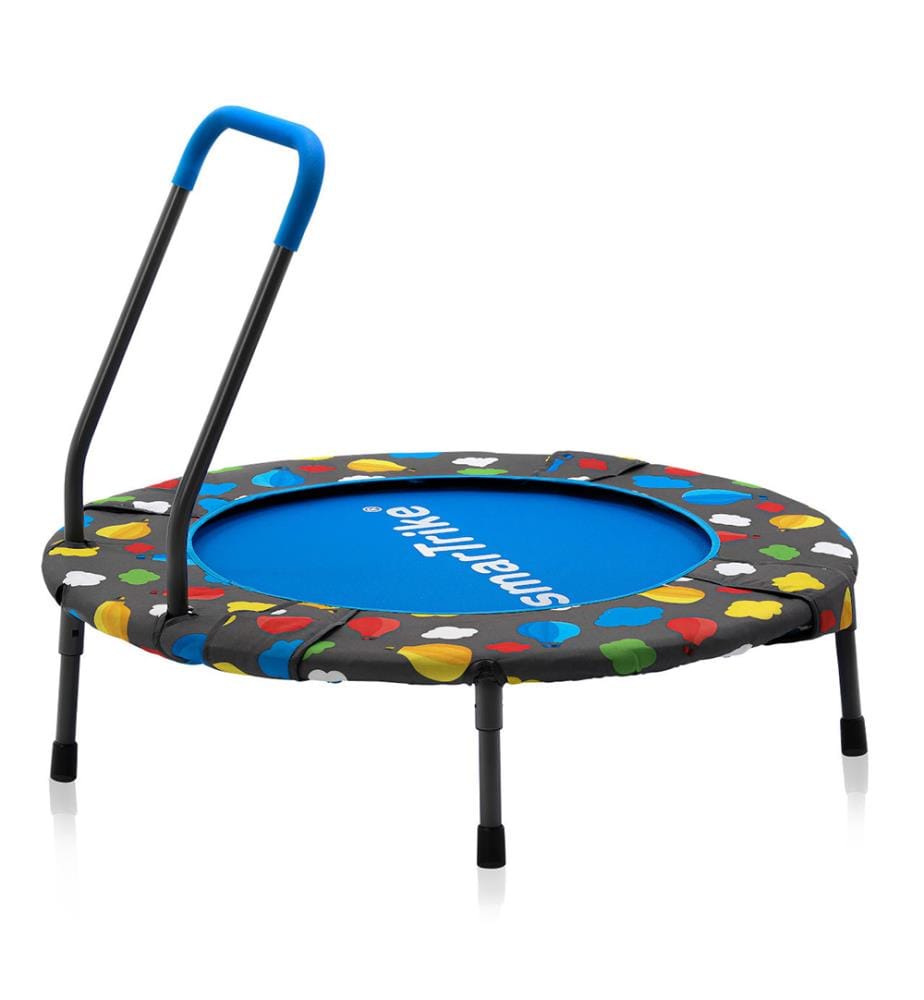 Aktivitätszentrum 3-in-1 Trampolin – Blau