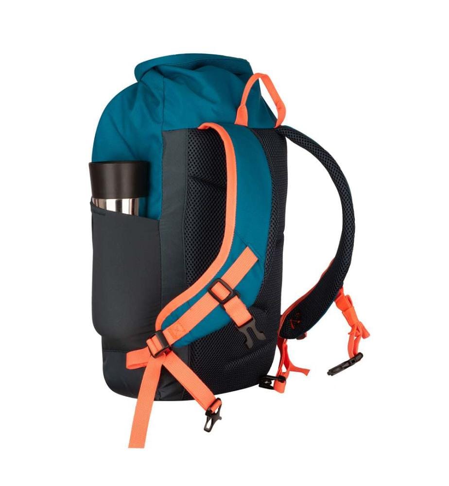 Tagesrucksack - atlantikblau/dunkelmarine/orange leuchtend