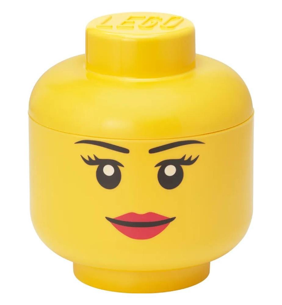 Tête de rangement (petit modèle) 160 x 193 mm - Jaune classique