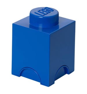 Aufbewahrungsstein 1 Block - Blau