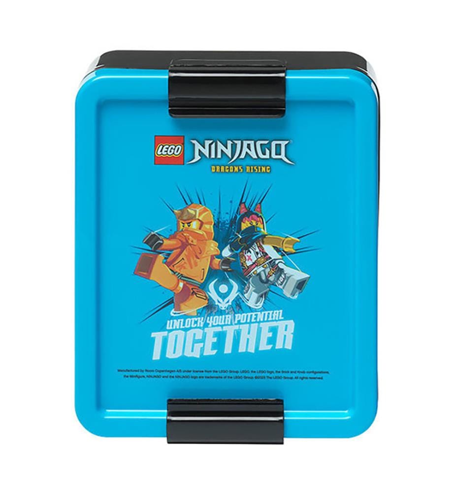 Lunchbox Ninjago Dragons Rising - Blau