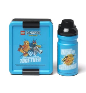 Lunch-Set Ninjago Dragons Rising - Blau