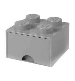 Lego Medium Aufbewahrungsschublade 4 - Grau