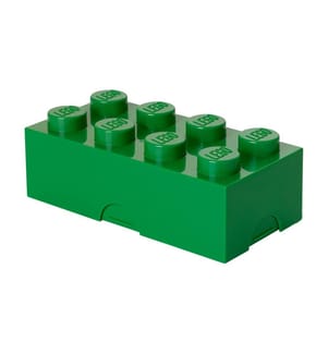Brotdose 8 Noppen - 10 x 20 x 7,5 cm - Grün