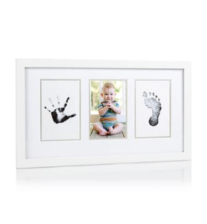 Fotorahmen mit Abdruck-Kit - Weiss