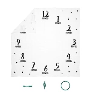 Baby-Evolutionstafel - Weiss
