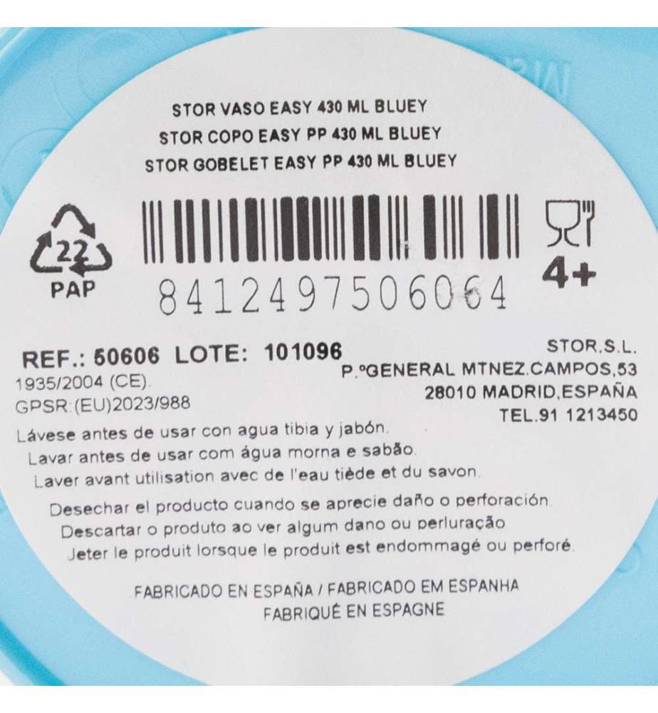 Grosser Easy Becher 430 ml Bluey