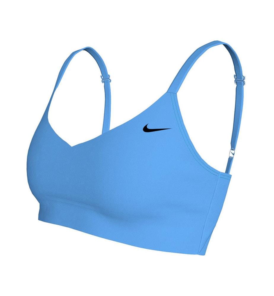 Bikini-Oberteil mit V-Ausschnitt - Blau