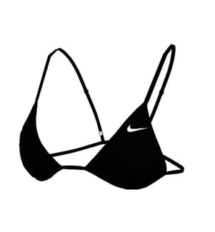 Essential Triangel-Bikinioberteil - Schwarz