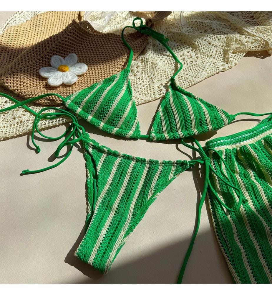 Ensemble 3 Pièces de plage - Vert