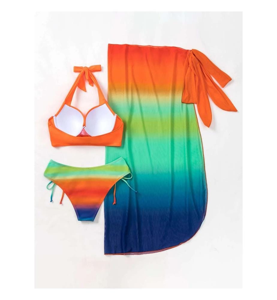 Set glamour da 2 pezzi - Arancione
