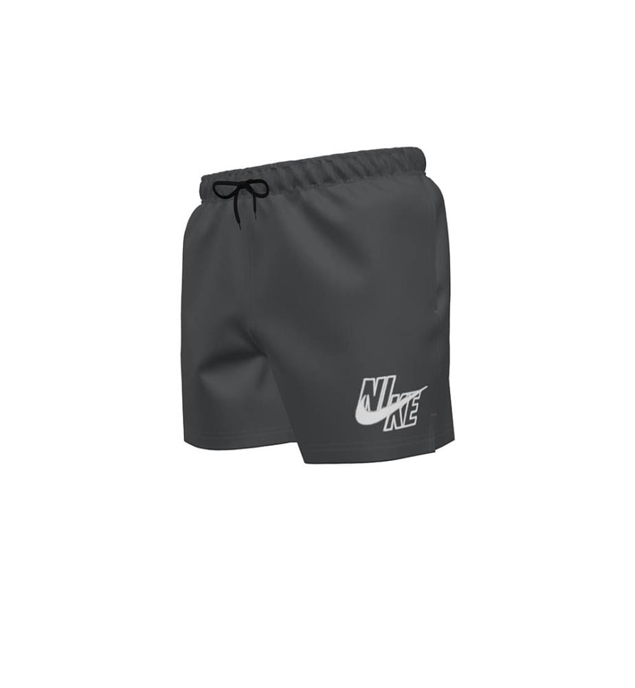Short de Bain Volley 5" Logo Solid - Gris fer
