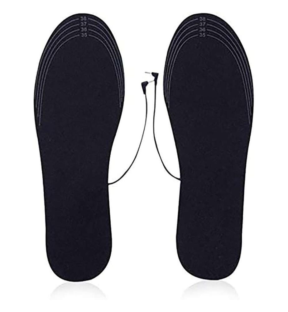 USB-Heizsohlen - Schwarz