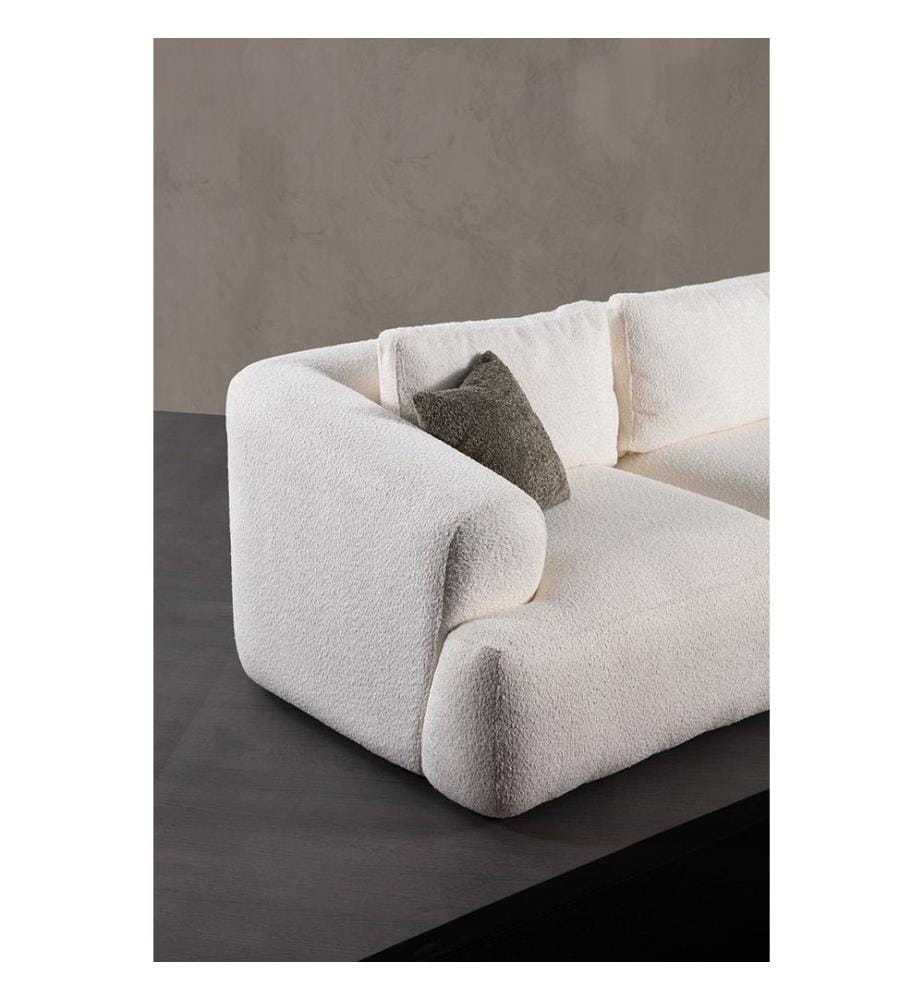 Sofia-Ecksofa – Weiss