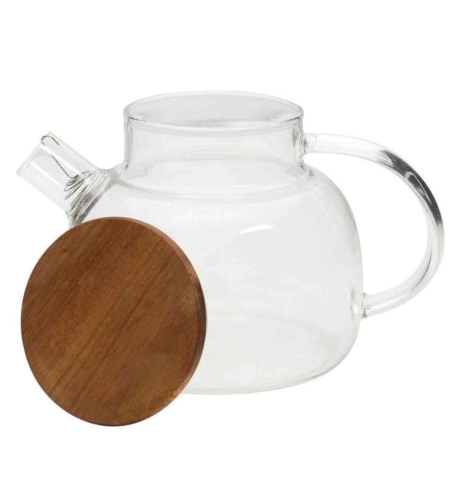 Teekanne Glas Akazie 90 cl - Transparent