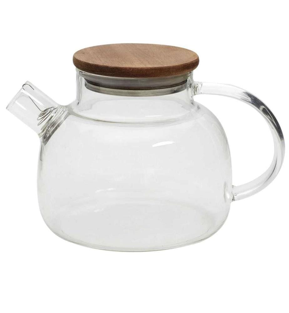 Teekanne Glas Akazie 90 cl - Transparent