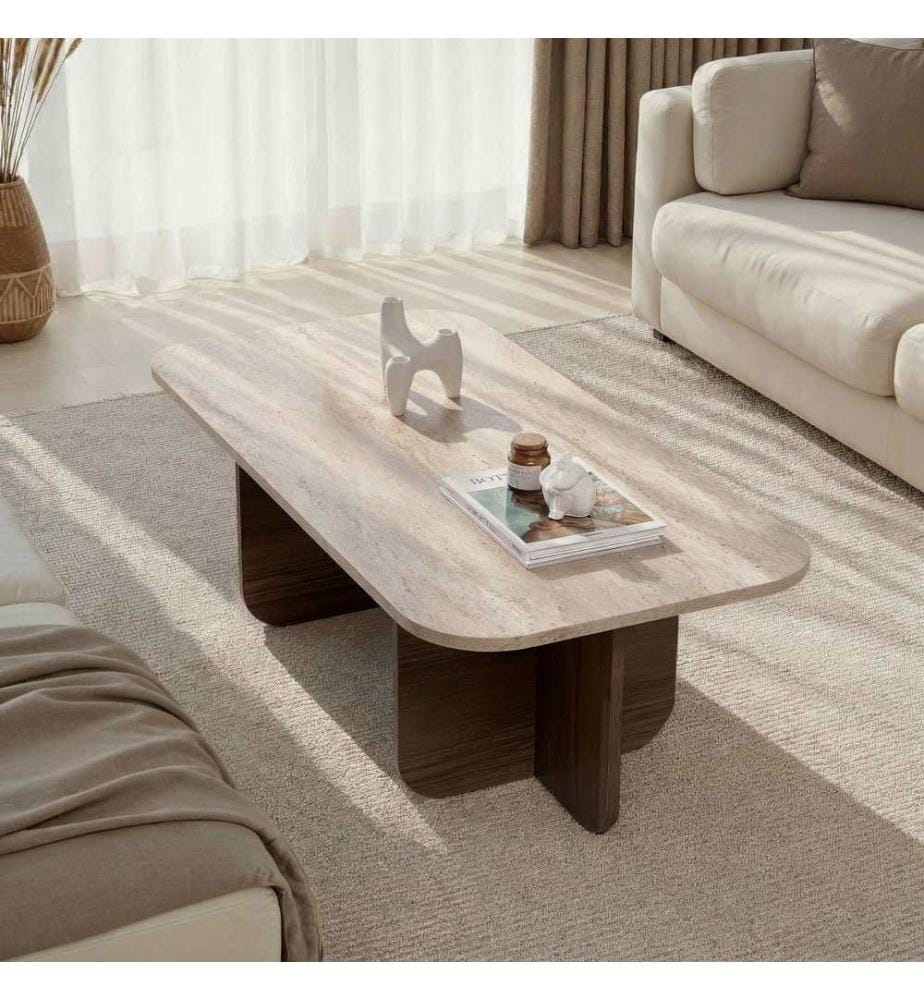 Couchtisch – Travertin