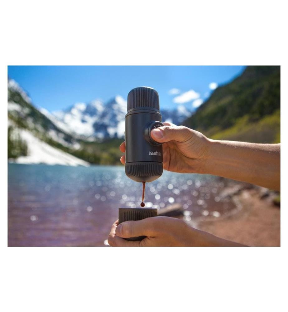 WACACO - Reisekaffeemaschine Nanopresso Bundle mit Nespresso Adapter