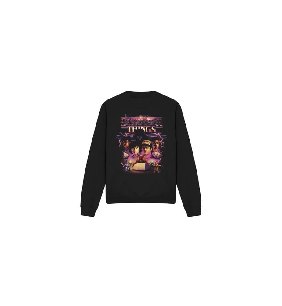 Gruppo Stranger Things - Fascia in metallo con tuono - Nero