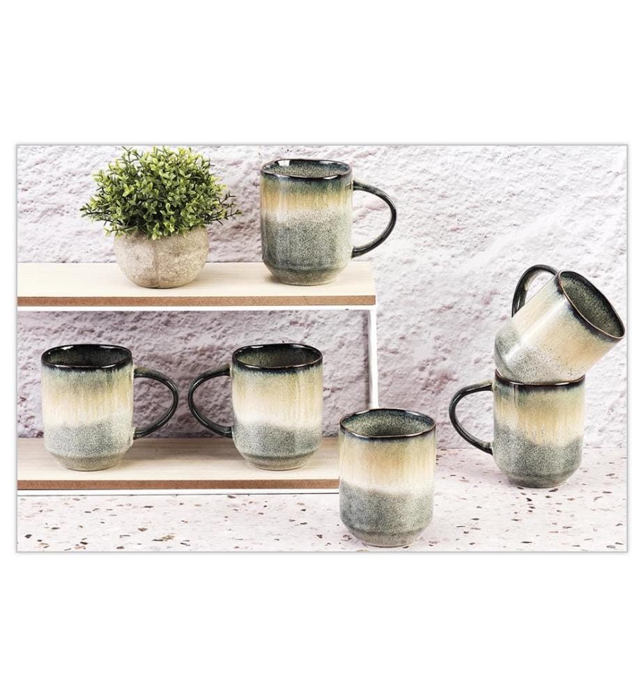 Set aus 6 Tassen Genesis 40 Cl - Terra
