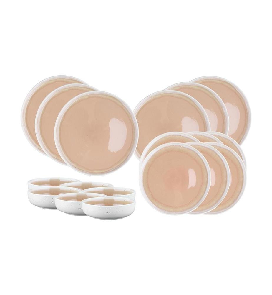 Les Essentiels Oxygen Service - 18 Teile - Puderrosa