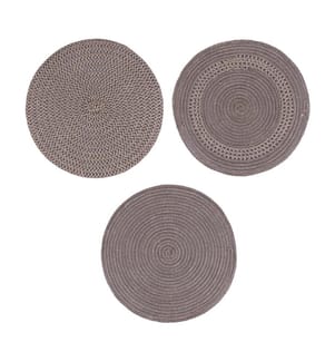 6er-Set Tischsets aus Leinen Schokolade - zufällige Farbe