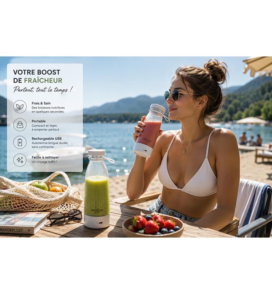 BlendGo™ – Der tragbare Mixer der neuen Generation