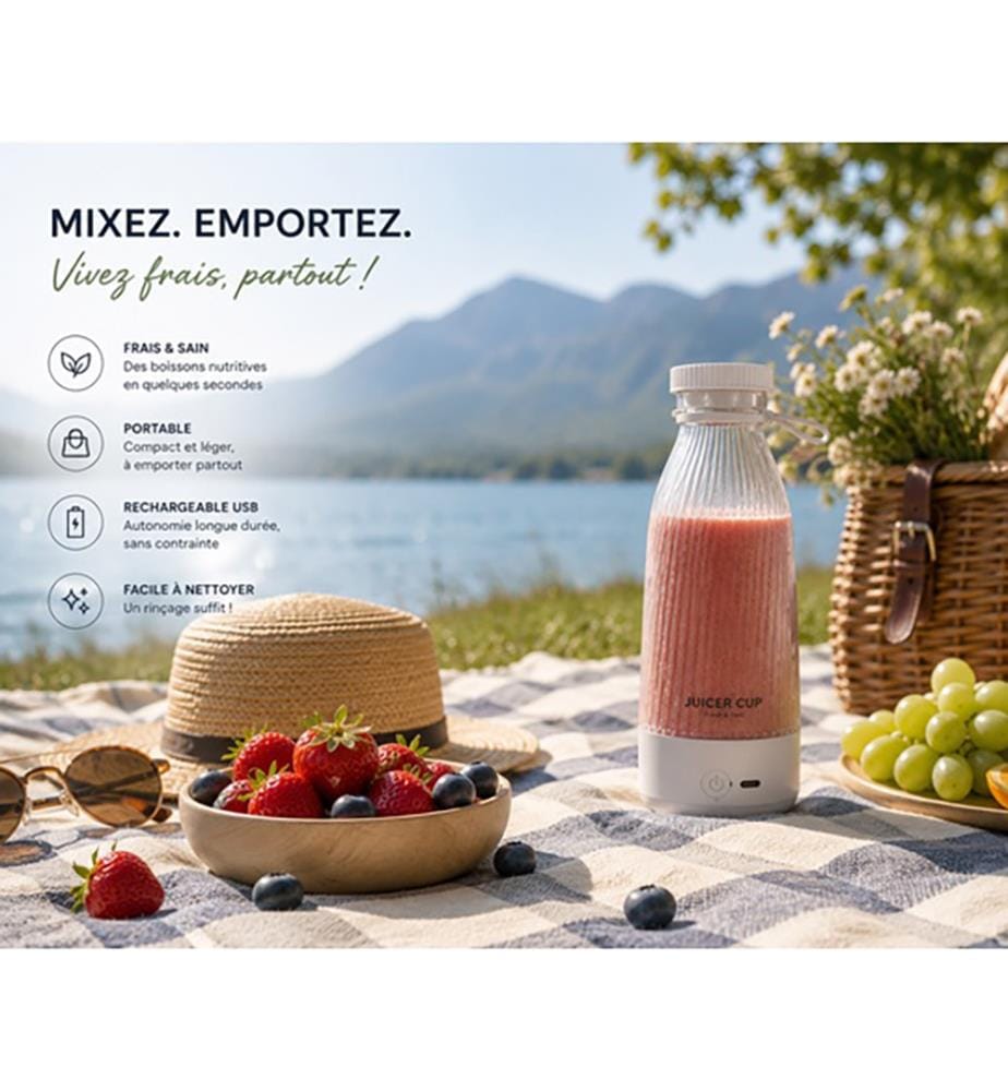 BlendGo™ – Der tragbare Mixer der neuen Generation