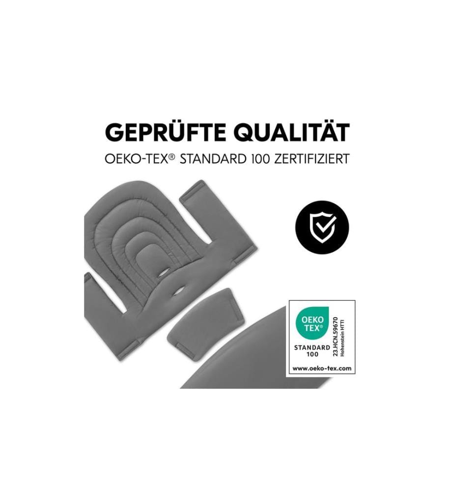 HAUCK - Sitzverkleinerer Highchair Baby Seat Pad Dark Grey