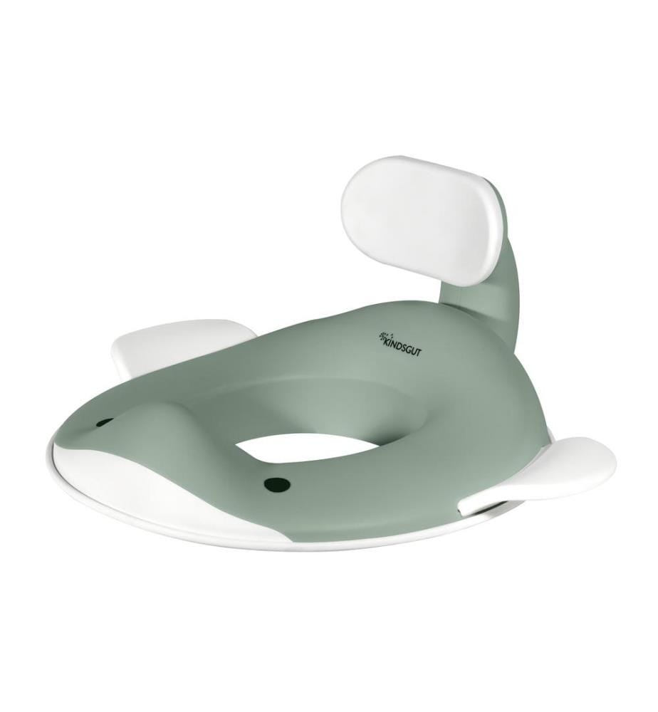 KINDSGUT - Siège de toilette Baleine Pistache