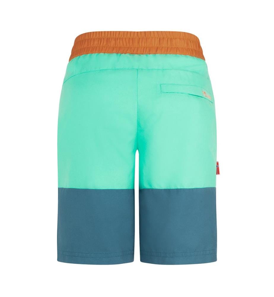 Short Kroksand - vert aigue-marine, forêt de minuit et caramel