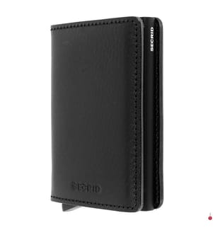 Slim Wallet Card Case - Black