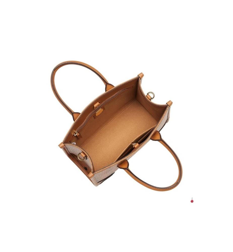 München Small Handtasche - Braun