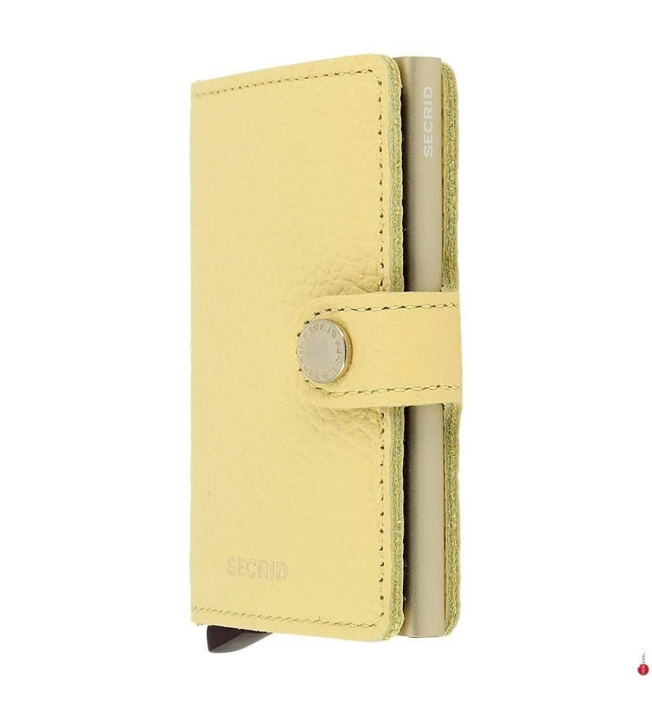 Miniwallet Kartenetui - Pebble Butter Yellow